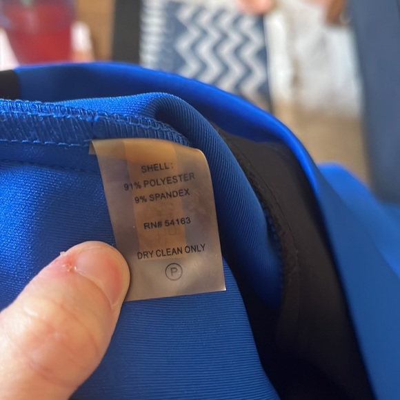 Calvin Klein Blue Midi Dress - Picture 7 of 7